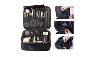 Waterproof Travel EVA Cosmetic Bag Cheap Wholesale. Small pocket for makeup brush, zipper pocket hold small kit, divider hold  lipstick, eye shadow singles and accessories. We have more cosmetic bag themes, size and color custom design.